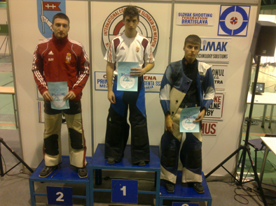 proglasenje juniori puska Marko Zivic drugi